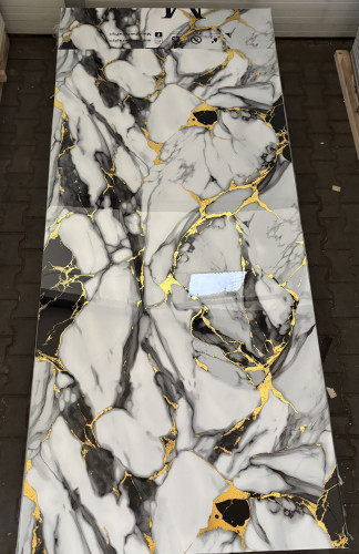 Imperial Gold Marble Połysk 280 cm x 122 cm