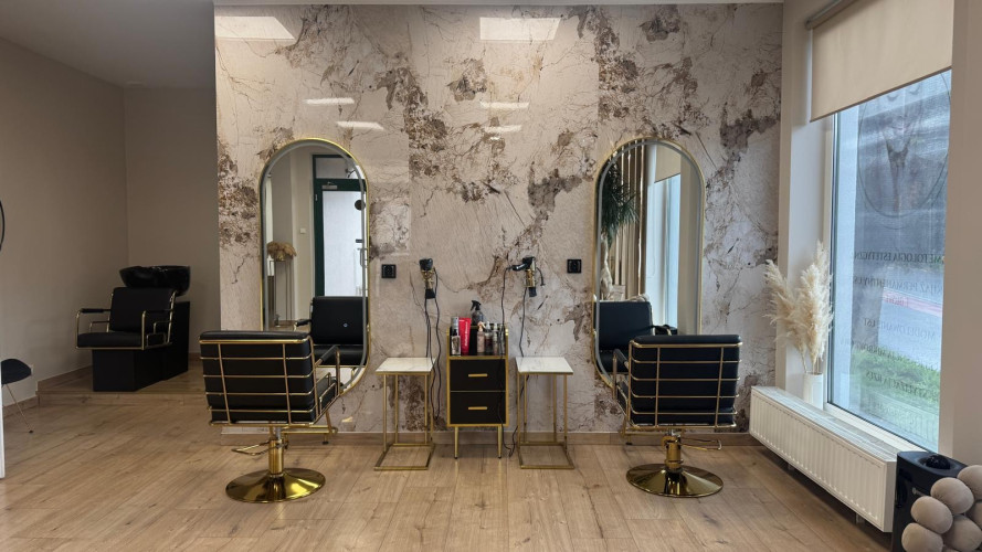 Beżowy Kamień Połysk 280 cm x 122 cm