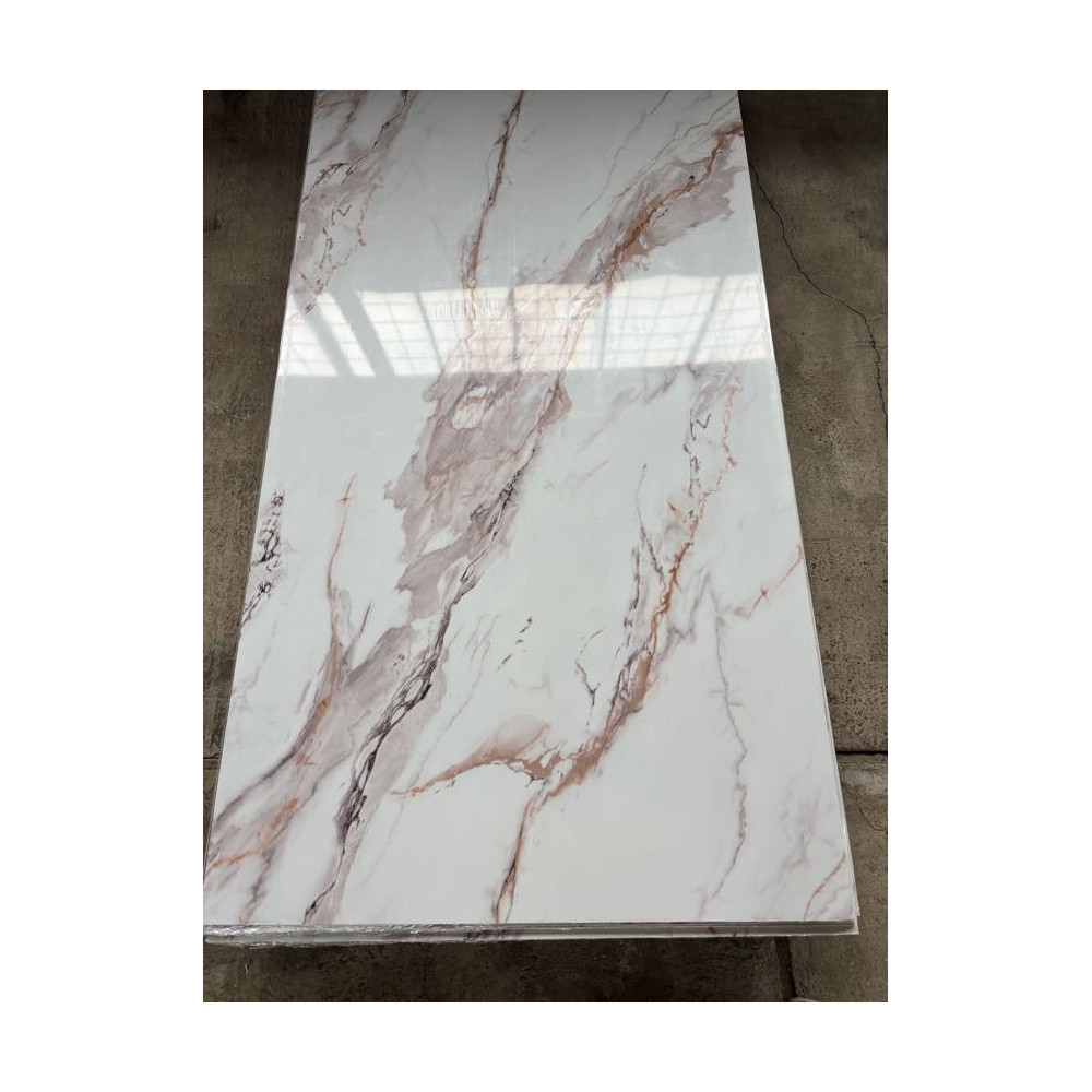 Biały Beż Połysk 280 cm x 122 cm