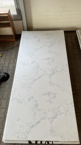 Płyta Ścienna - Crystal White Mat 280 cm x 122 cm
